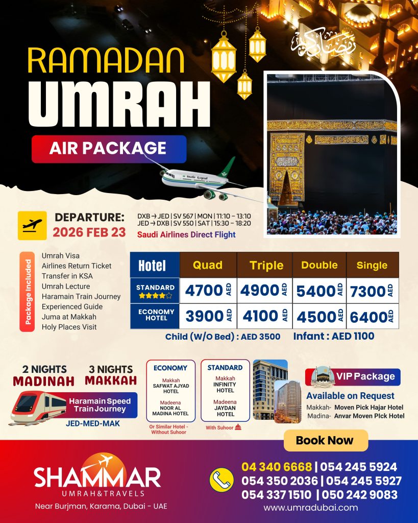 Umrah Service Dubai -